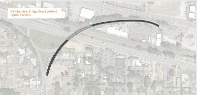 42nd Ave Bridge & Corridor - plan